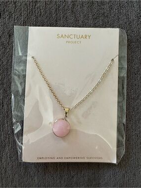 Sanctuary Project - Rose Serenity Pink Pendant Necklace